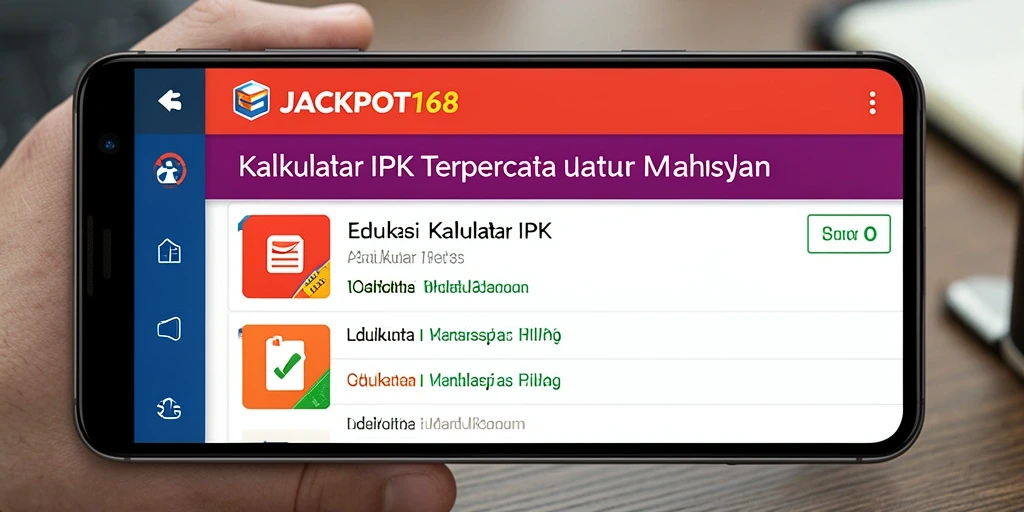 Antarmuka intuitif JACKPOT168 untuk Kalkulator IPK yang mudah digunakan.