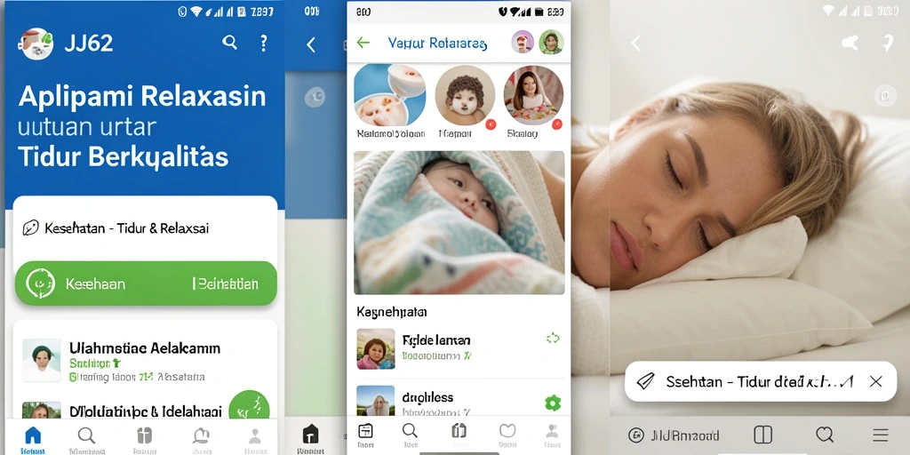 Tampilan antarmuka aplikasi JJ62 yang elegan dan intuitif.