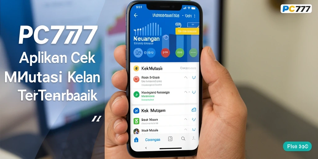 Tampilan antarmuka utama PC777 untuk fitur Cek Mutasi.