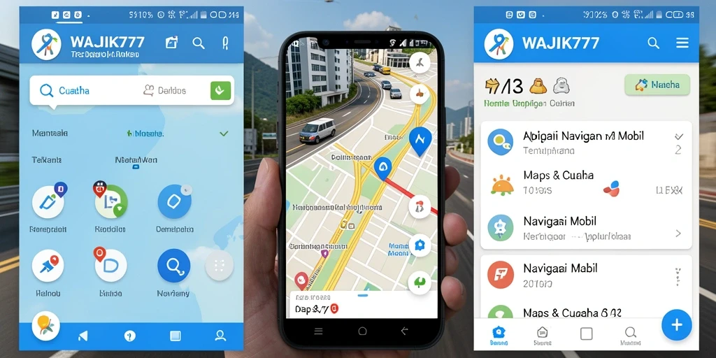 Tampilan antarmuka WAJIK777 yang rapi dan informatika.
